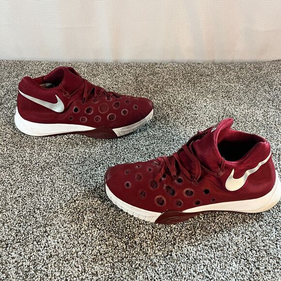 Nike ZM Hyperquickness 2015 TB RedMetallic Silver Size 13 - Picture 1 of 6